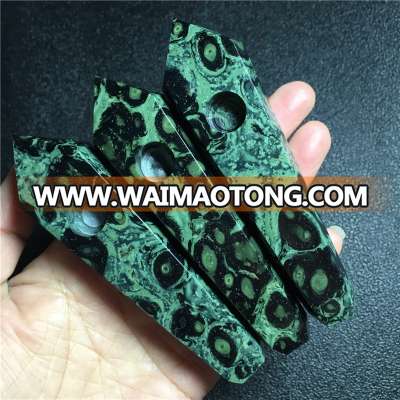 factory price wholesale natural quartz crystal smoking pipe rock peacock eye stone smoking pipes